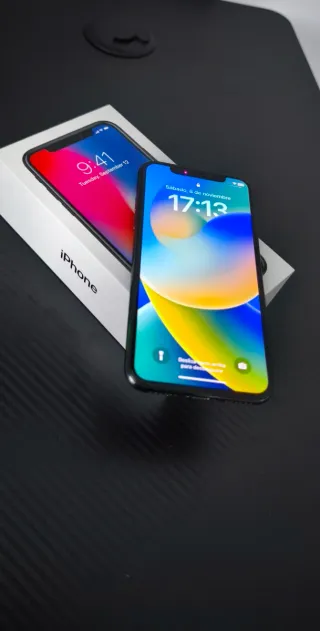 iPhone X 64GB Nero (Batteria 98%)