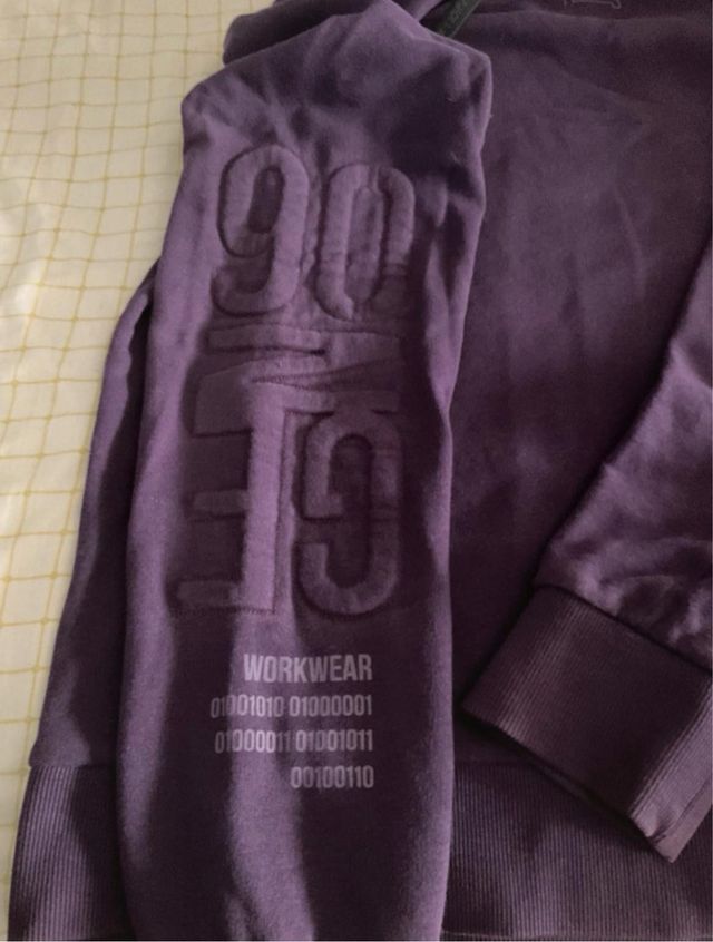 Sudadera Jack & Jones Morada Talla M