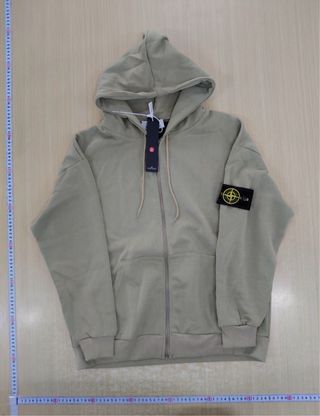 Sudadera Stone Island Verde Oliva/Beige