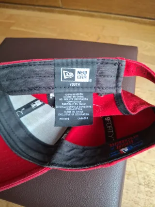 Gorra New Era Yankees Roja niño.