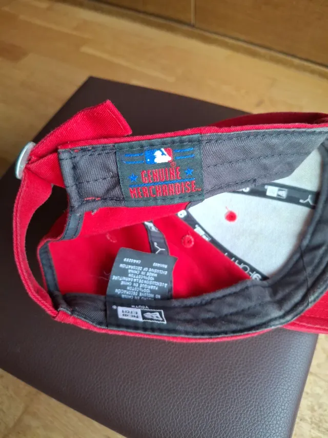 Gorra New Era Yankees Roja niño.