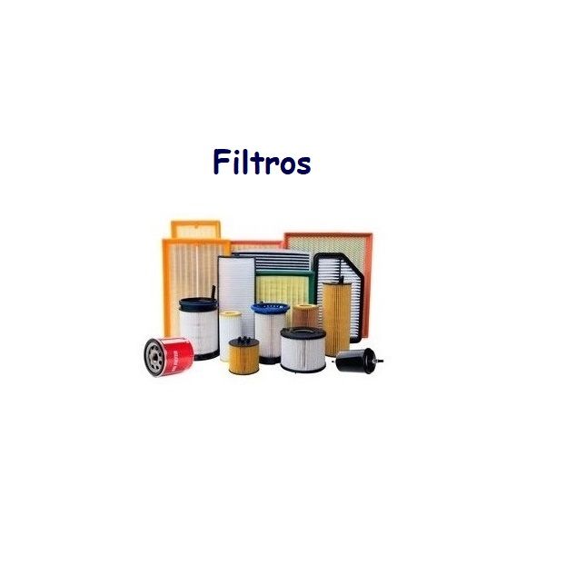Filtros de aceite, combustible, aire y habitáculo