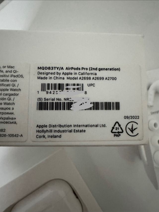 AirPods Pro 2 con AppleCare+