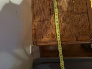 2 Mesitas Auxiliares Bambú Vintage