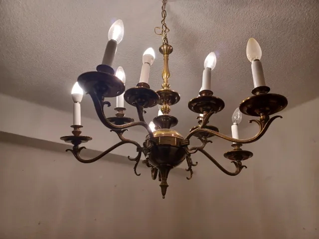 Lámpara de techo años 70