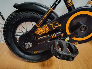 Bicicleta Prometheus 12" pulgadas Negra/Naranja