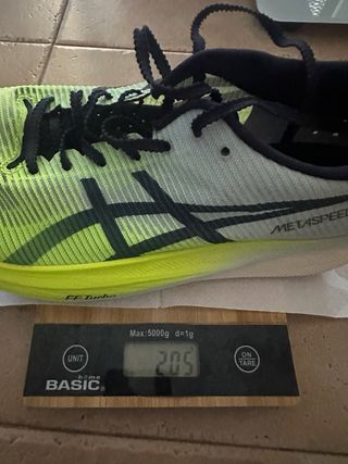 Zapatillas Asics Metaspeed Sky+ Verde/Amarillo