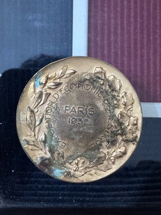 Medaglia Esposizione Economia Domestica Parigi 193