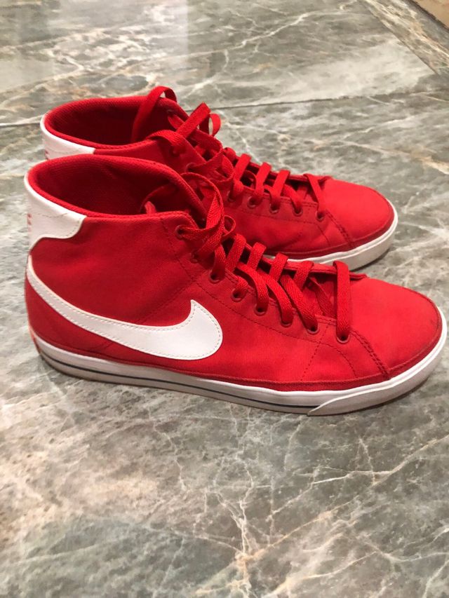 Nike Rojo y Blanco Zapatillas