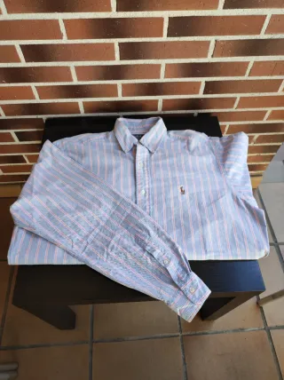 Lote 3 Camisas Manga Larga Polo Ralph Lauren T. M