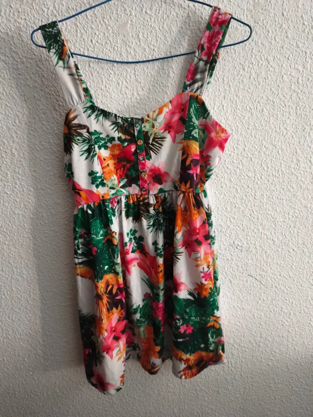 Vestido estampado floral