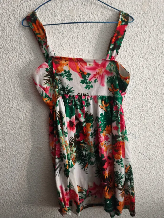Vestido estampado floral