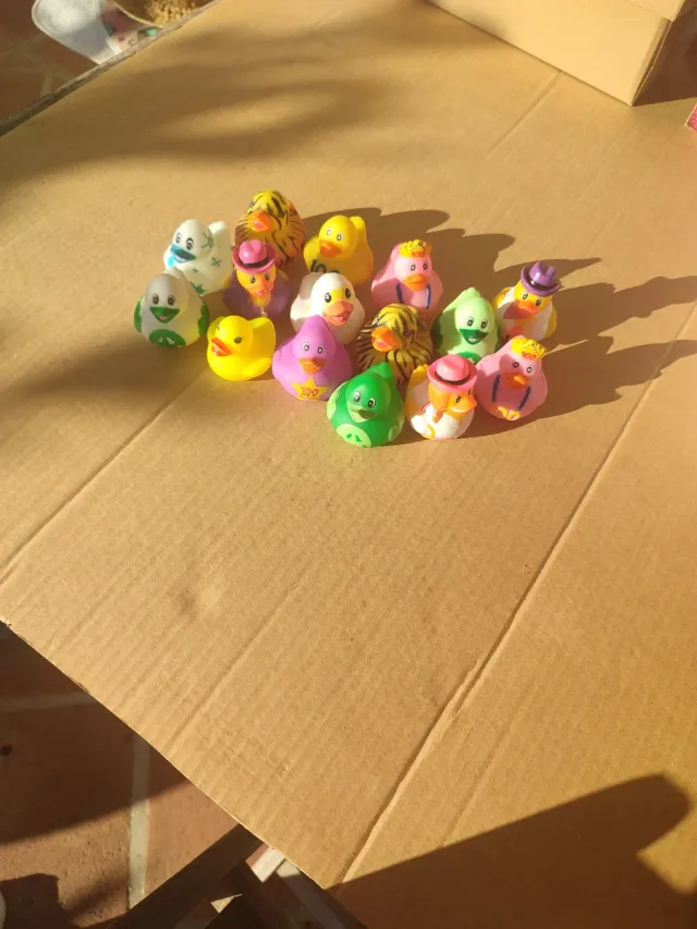 Lote de patitos de goma