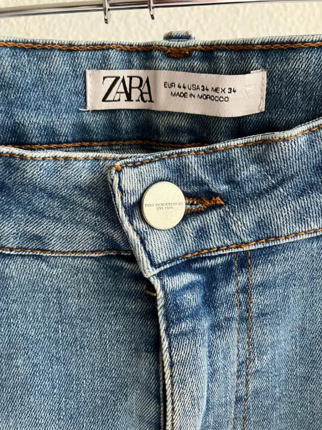 Vaqueros azul Zara Talla "M"