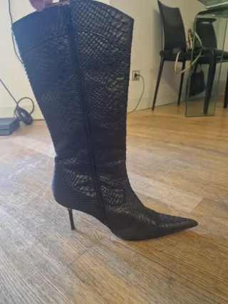 Stivali tacco alto neri