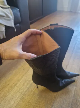 Stivali tacco alto neri