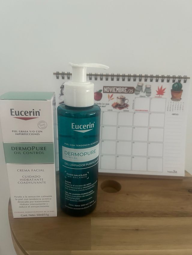 Eucerin Dermopure Crema y Gel Limpiador
