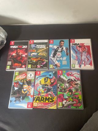 Juegos Nintendo Switch: NBA 2K20, FIFA 19, ARMS