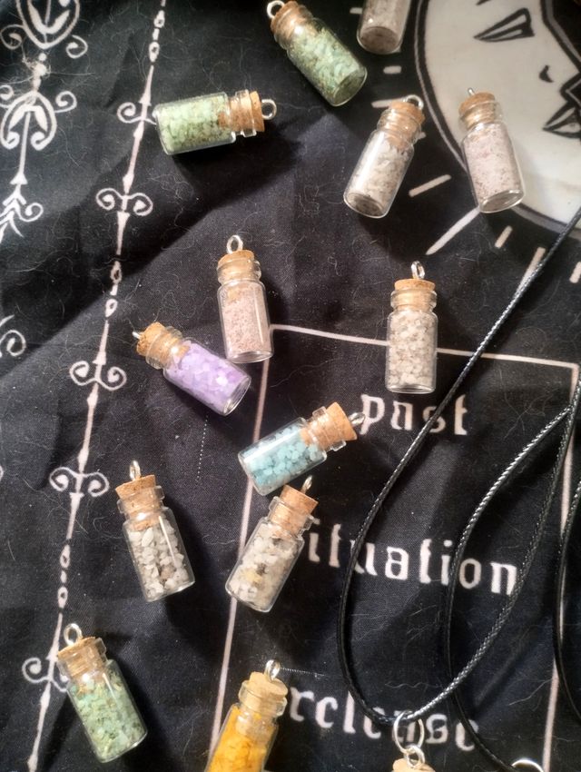 Colar Proteção Sal de Bruxa