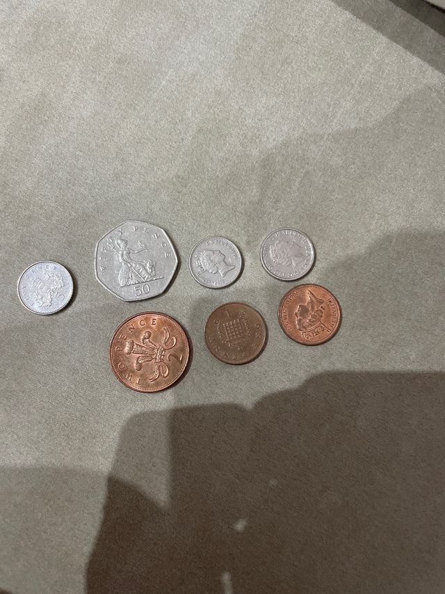 Monedas Reino Unido