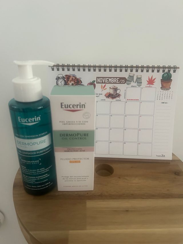 Eucerin Dermopure Gel Limpiador y Fluido Protector