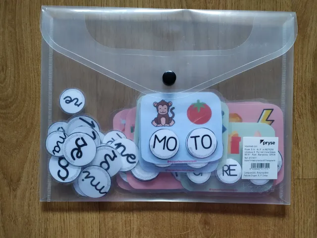 Juego Conciencia Fonológica Sílabas y Palabras