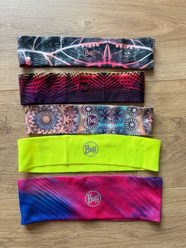 Cintas de pelo Buff multicolor