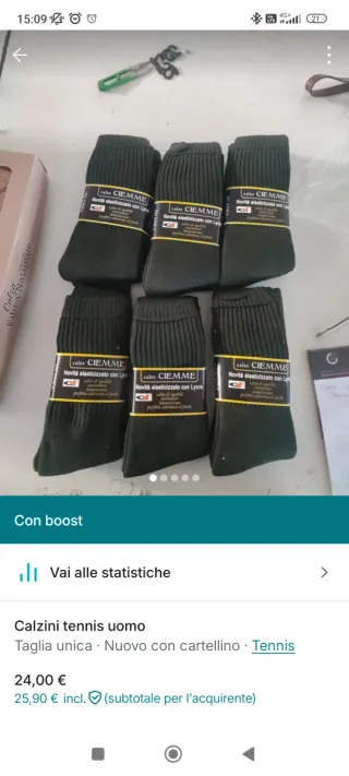 Calzini tennis CIEMME uomo taglia unica