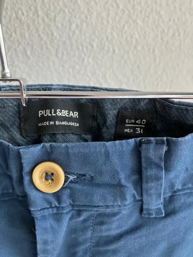Pantalón Chino Azul "M"
