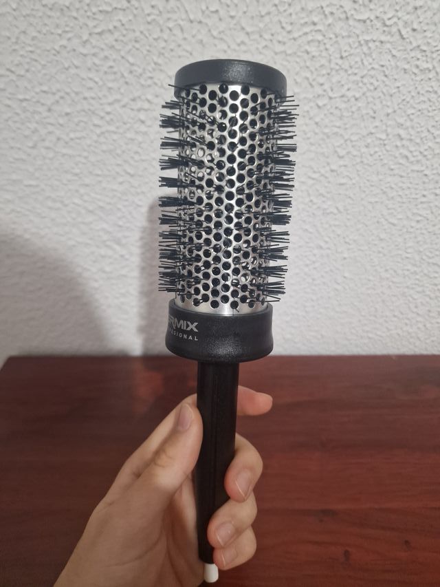 Cepillo Termix Profesional Negro y Plateado
