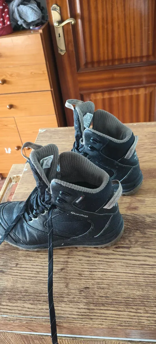 Botas de nieve negras