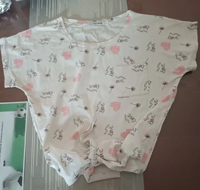 Camiseta Arabela manga corta estampada