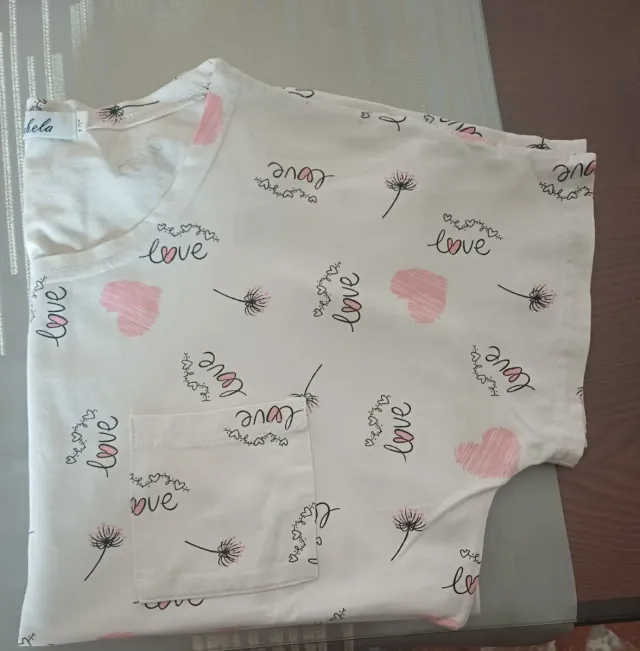 Camiseta Arabela manga corta estampada