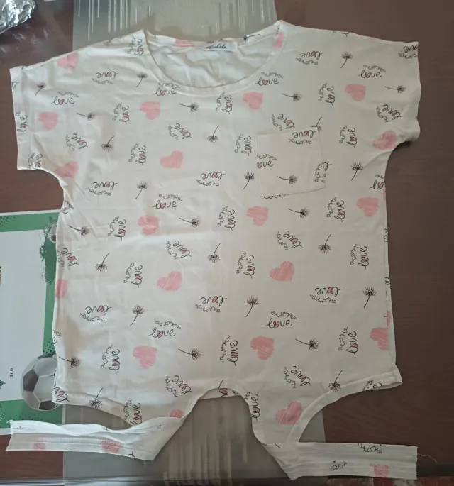 Camiseta Arabela manga corta estampada