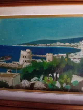 Quadro paesaggio marino