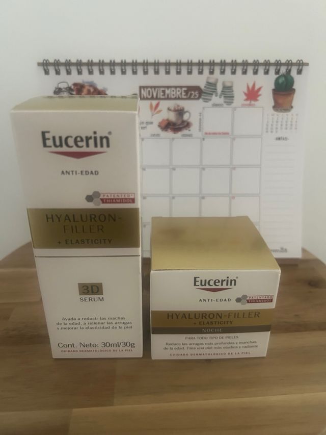 Eucerin Hyaluron-Filler Serum y Crema Noche