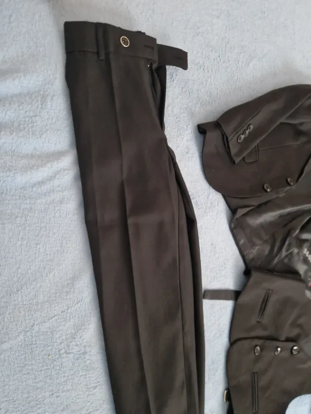 Traje de niño 5 piezas negro 5 años