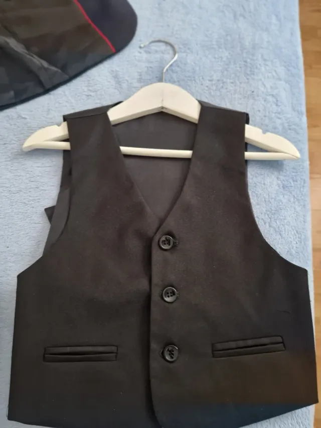 Traje de niño 5 piezas negro 5 años