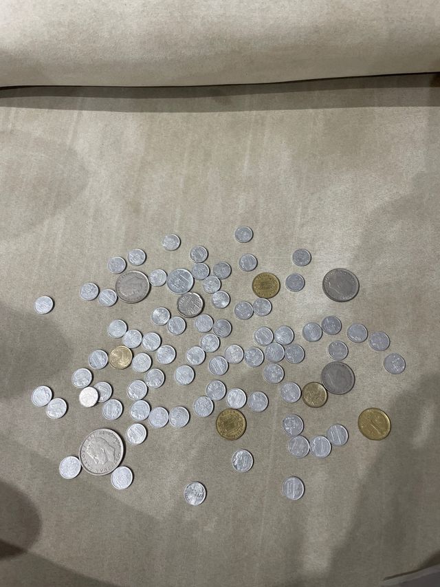 Lote de monedas antiguas Pesetas