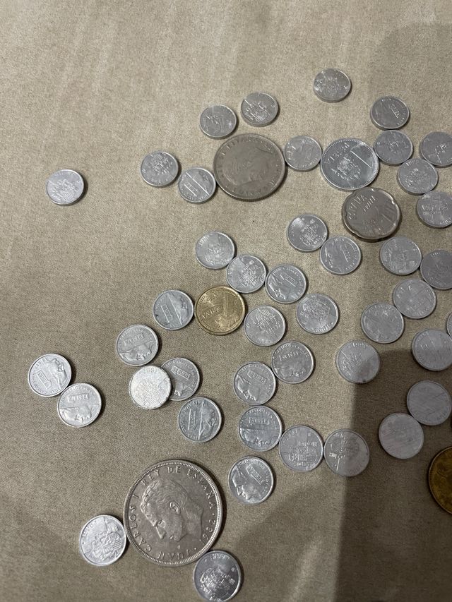 Lote de monedas antiguas Pesetas