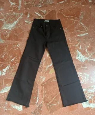 Pantalón vaquero mujer negro