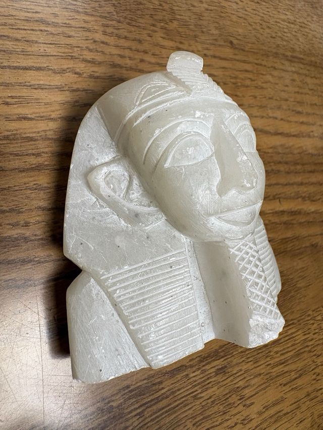 Busto Egipcio Alabastro