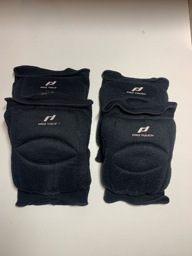 Rodilleras y coderas Pro Touch negras