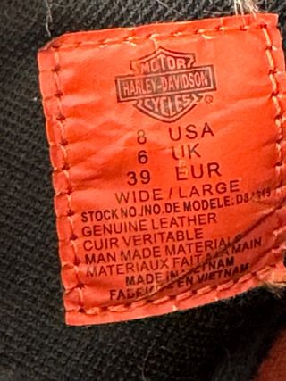 Botas Harley-Davidson Talla 39