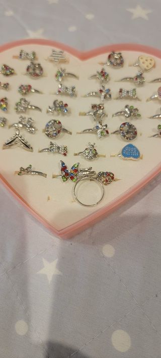 Anillos infantiles ajustables