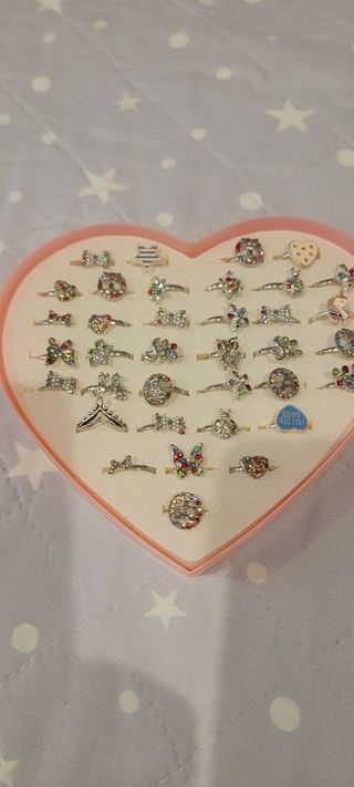 Anillos infantiles ajustables