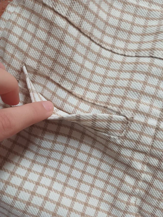 Pantalón de mujer a cuadros