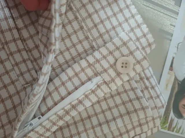 Pantalón de mujer a cuadros