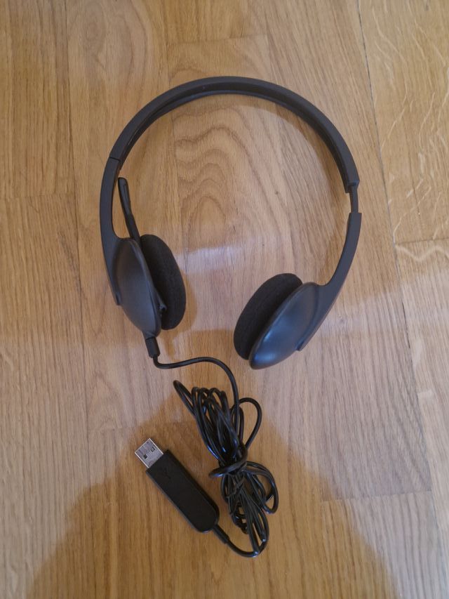 Cascos USB Logitech