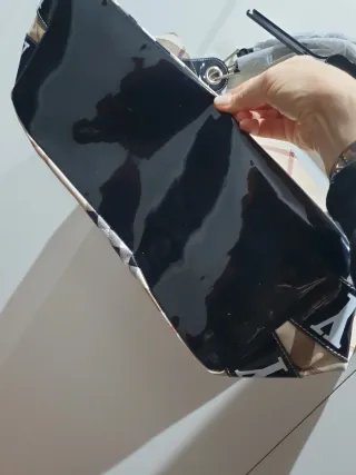 Tracolla Burberrys donna beige multicolor